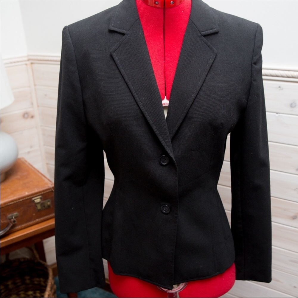 Black fitted Express blazer, size 4